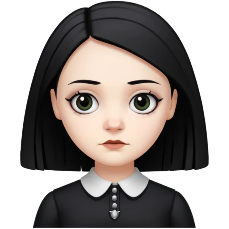 Wednesday Addams character emoji emoji