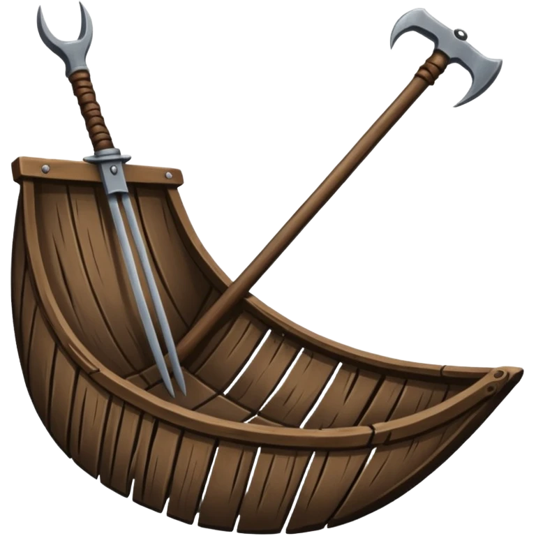 The Dark Rake emoji