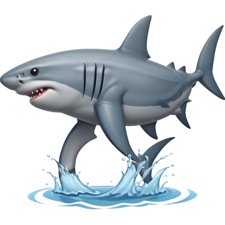 Shark horse emoji