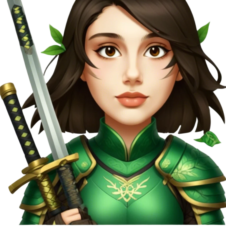 Emerald Samurai emoji