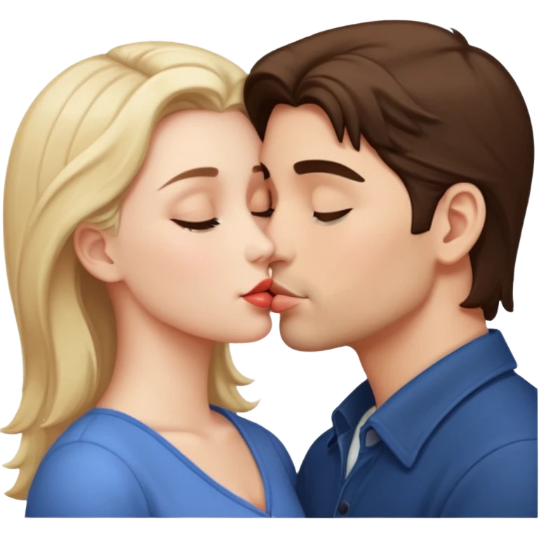 Good Night kiss emoji