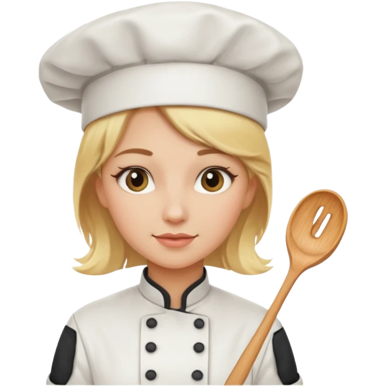 Кондитер блондинка emoji