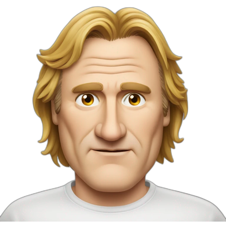 Gerard depardieu qui a chaud emoji