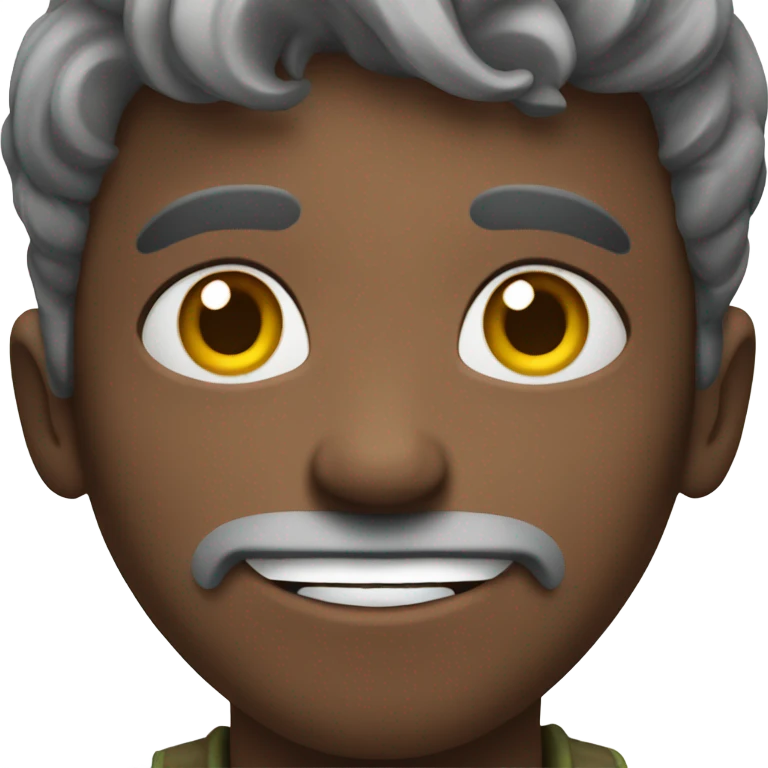 Mischievous with eyebrows  emoji
