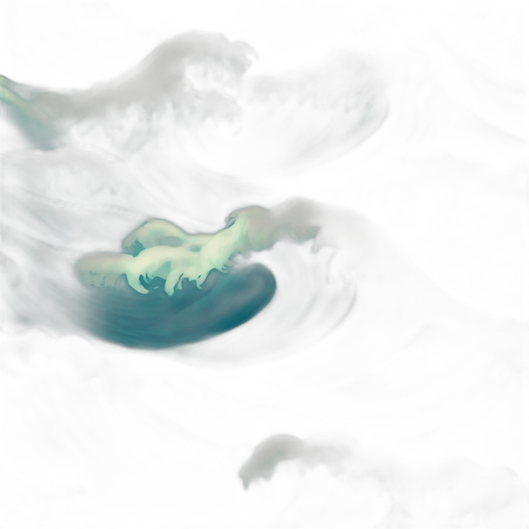 Wave emoji