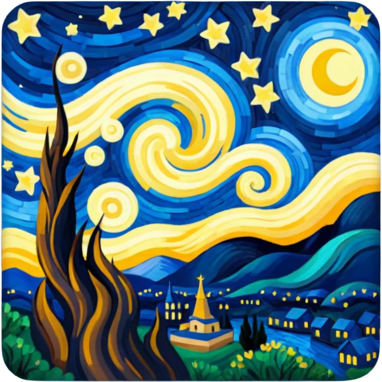  starry night emoji