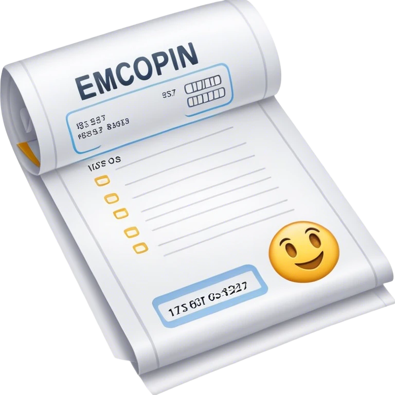 the longest receipt emoji