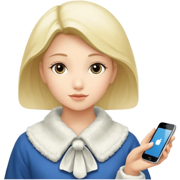 Галочка на фоне синего квадрата emoji