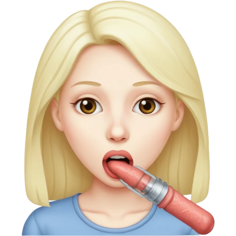 woman sucking penis emoji