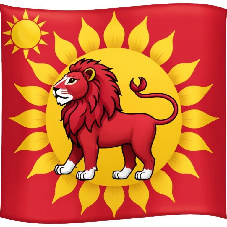 پرچم شیر و خورشید پهلوی رو بساز پرچم شیر و خورشید اون پرچم اصیل ایرانی شاهنشاهی emoji