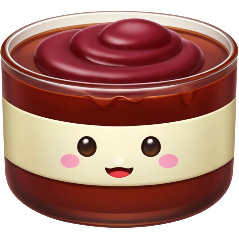 Red Bean Paste Jelly emoji