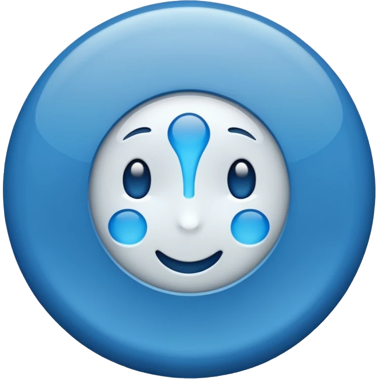 Blue tick emoji