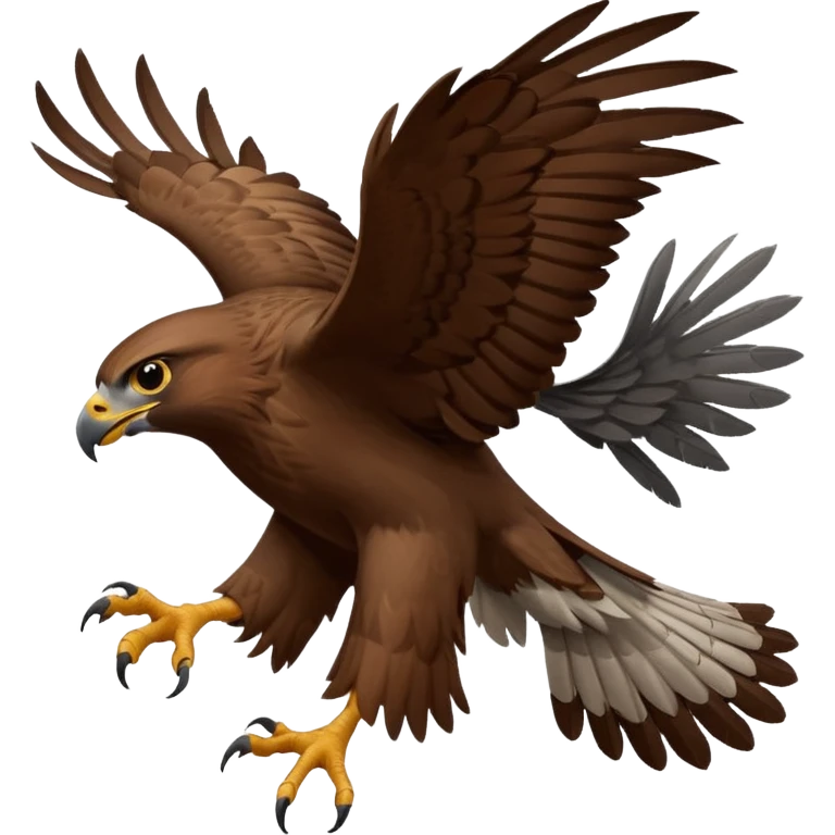 Hawk getting cat emoji