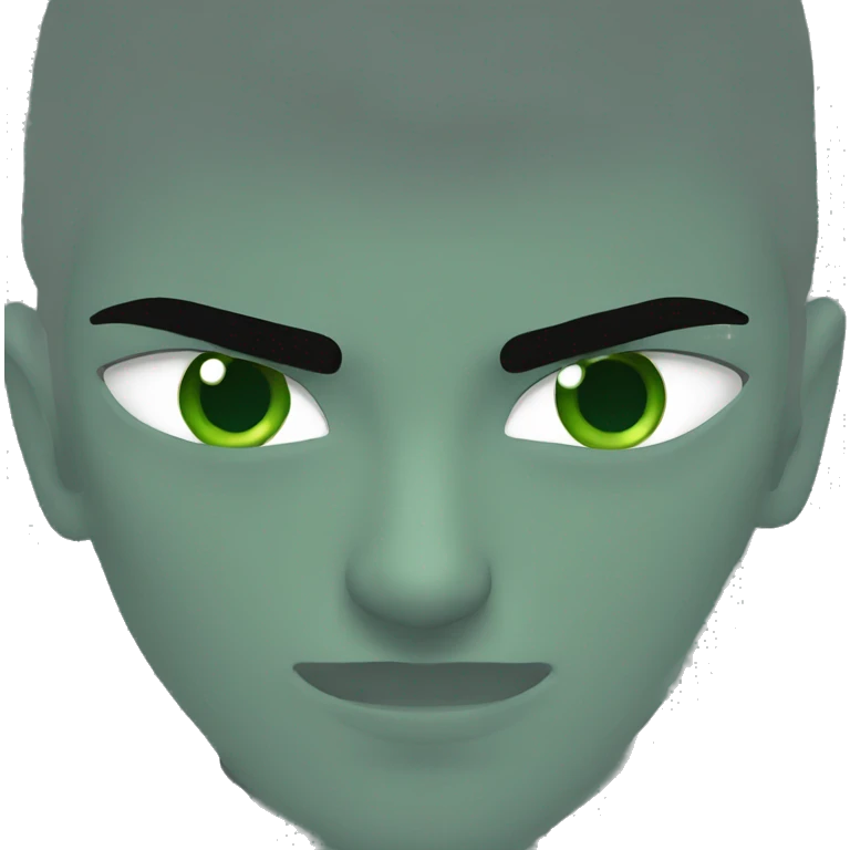 green eyed ninja emoji