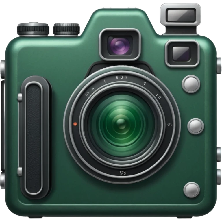dark green camera emoji