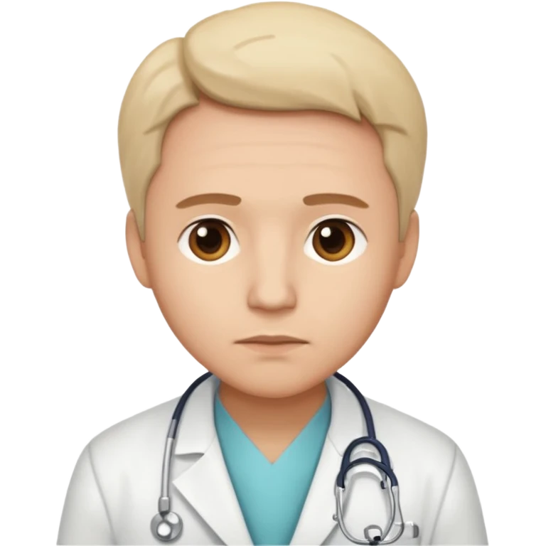 Medicine , doctor rubio, triste emoji