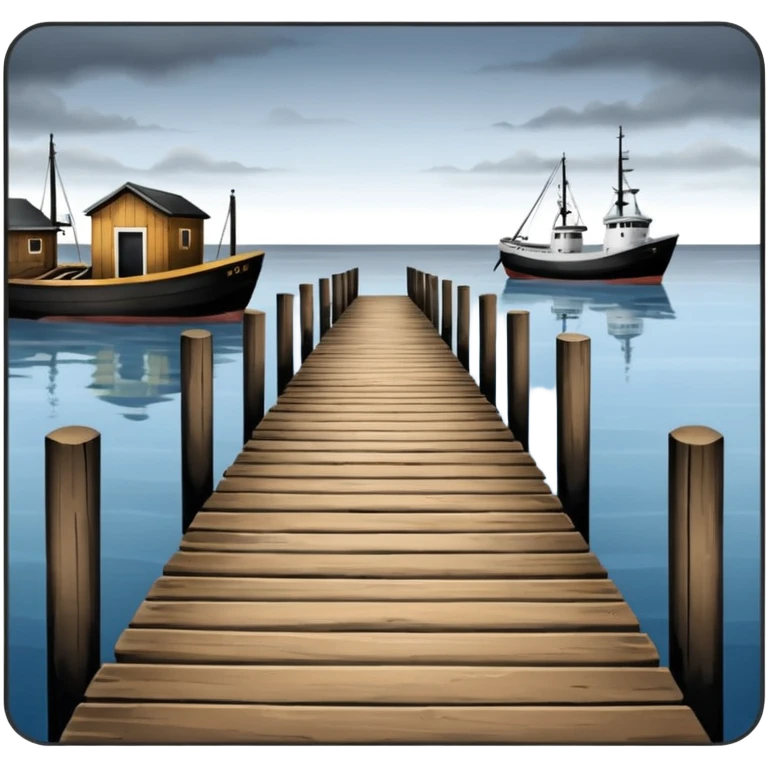 Seaport dock emoji