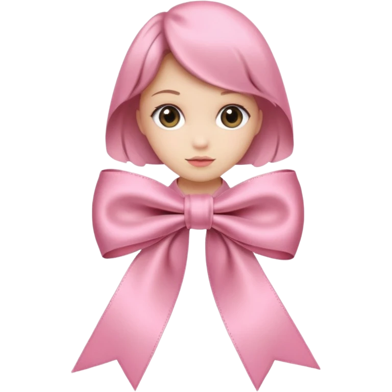İt should give clean girl vibe it should be an emoji like an ribbon pink emoji