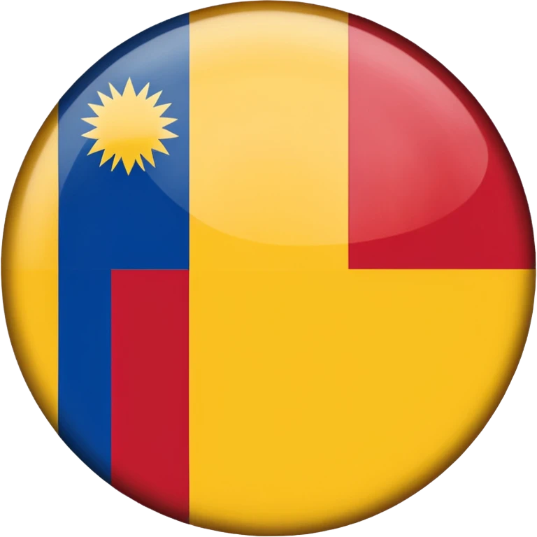 Bandera de colombia circular emoji