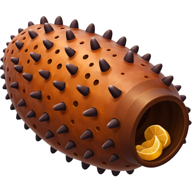 Sea cucumber emoji