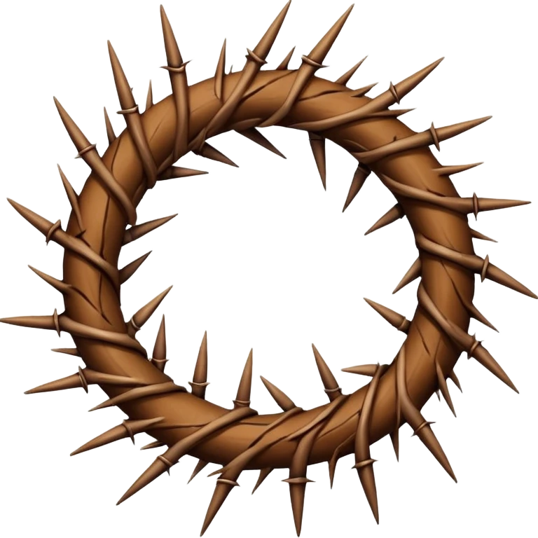 Crown thorns emoji