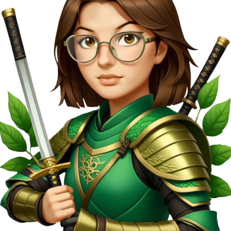 Emerald Samurai emoji