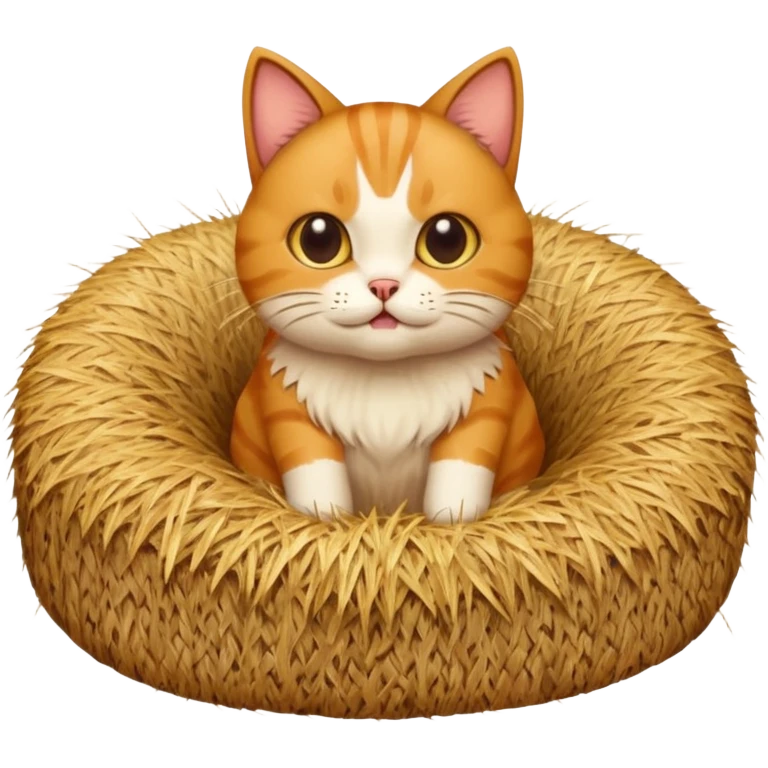 Cat pooping emoji