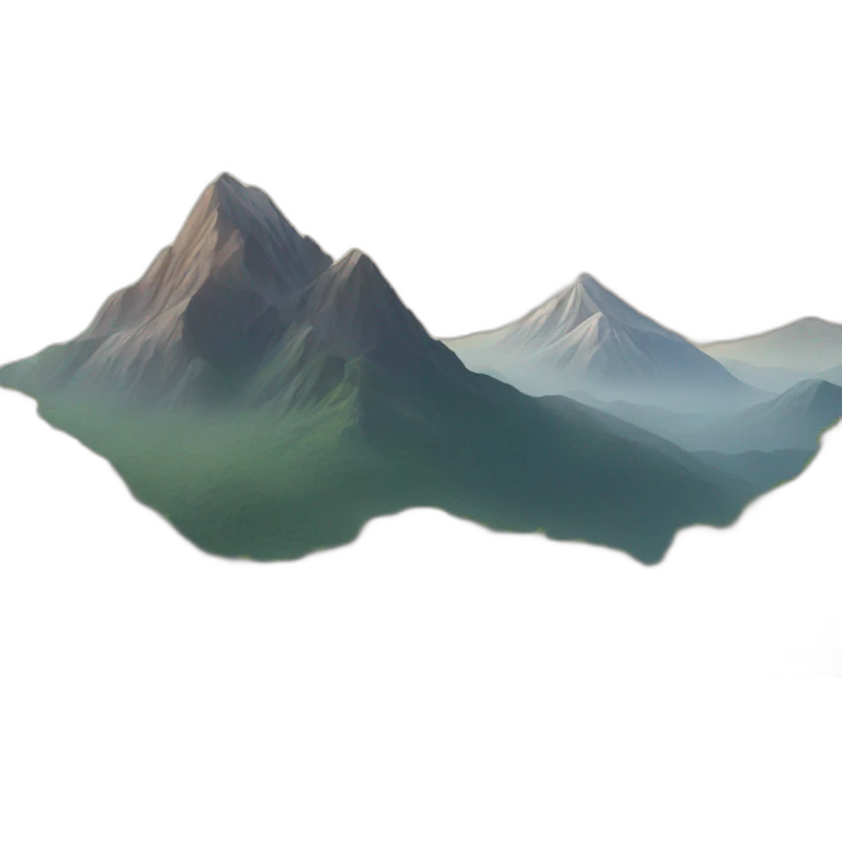 Mountain emoji