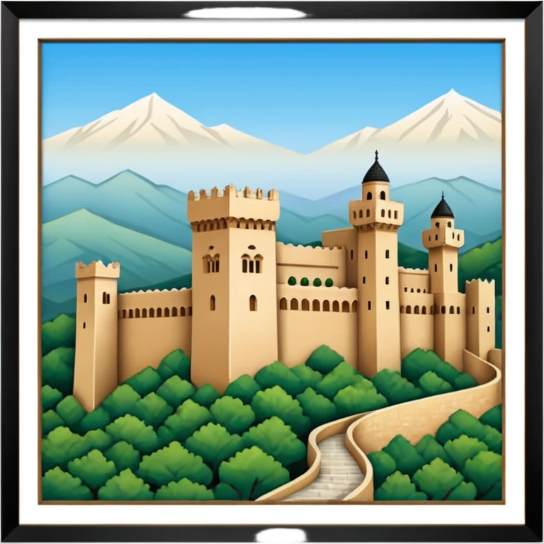 Alhambra castle emoji