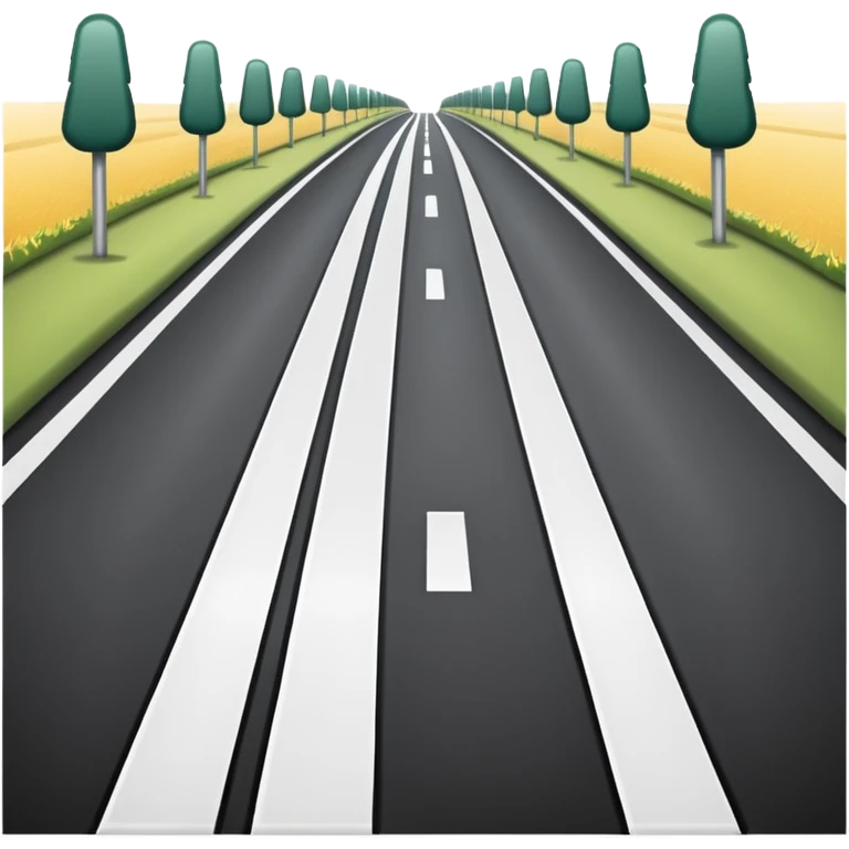 Road Lane Lines emoji
