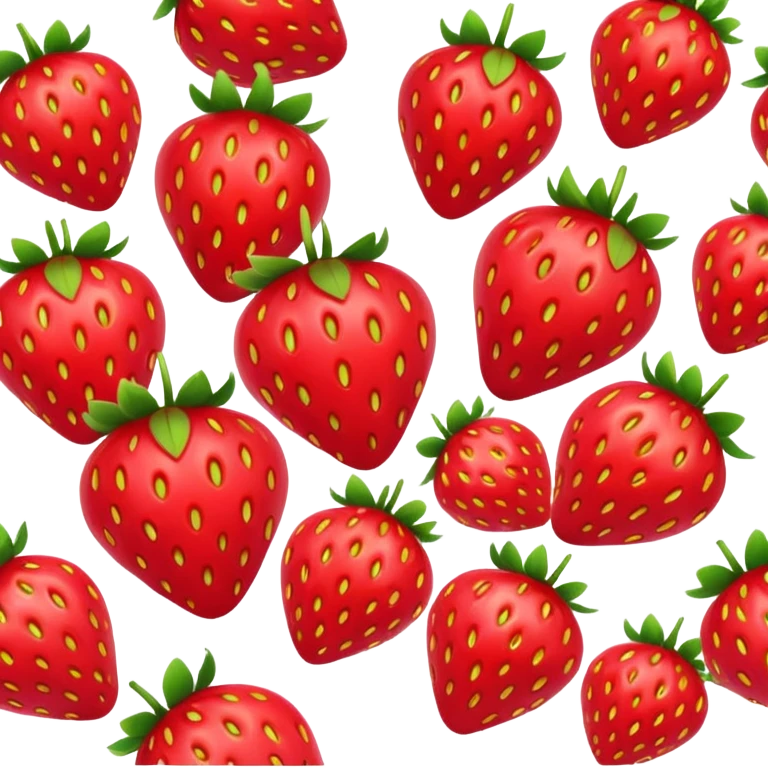 Strawberries emoji
