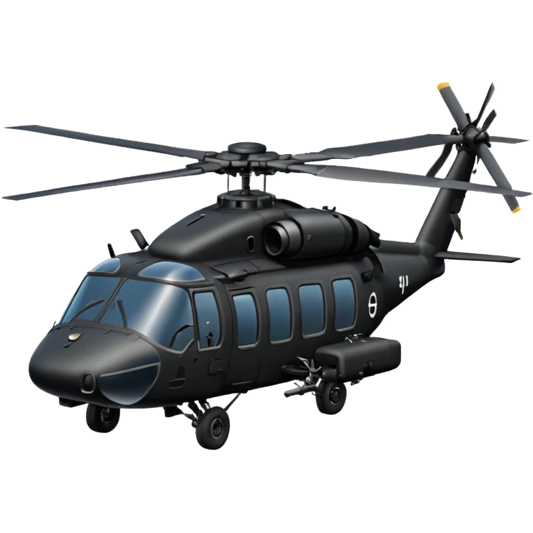 black hawk emoji