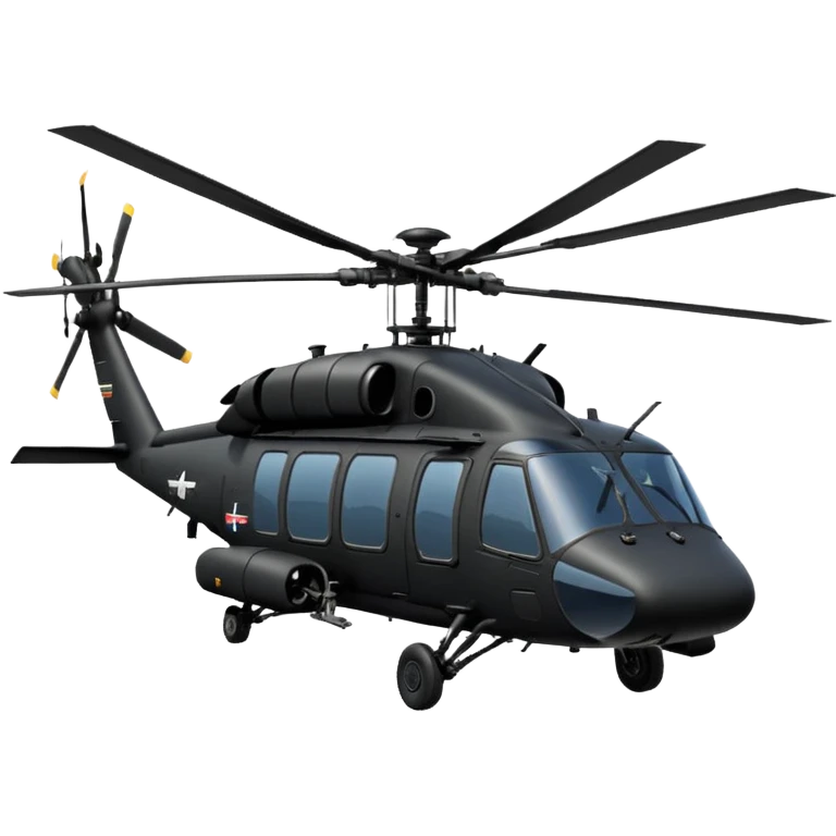 black hawk emoji