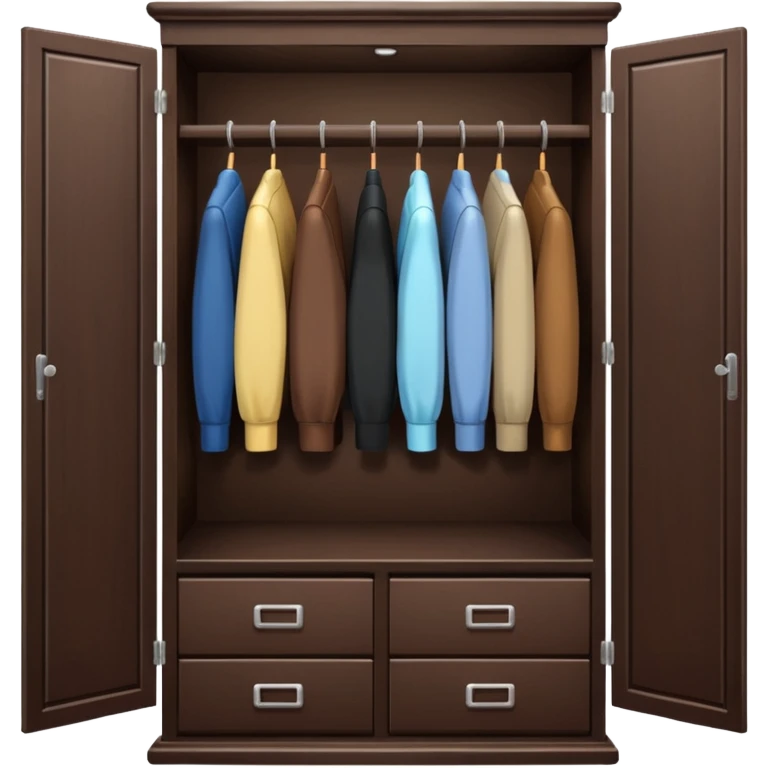 wardrobe modern closed emoji