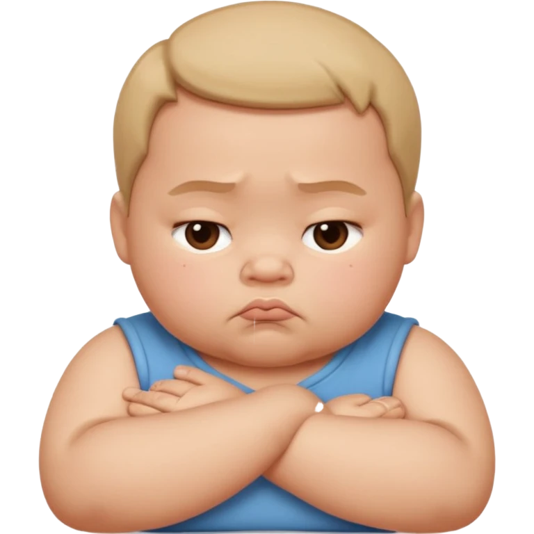  🥺 Pero con manitas y cruzadas como un bebé diciendo porfis y sacando su trompita emoji