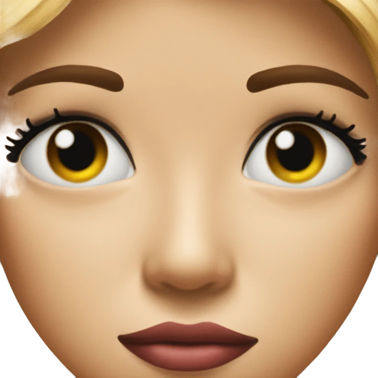 emoji face w wife eyes and puckered lips emoji