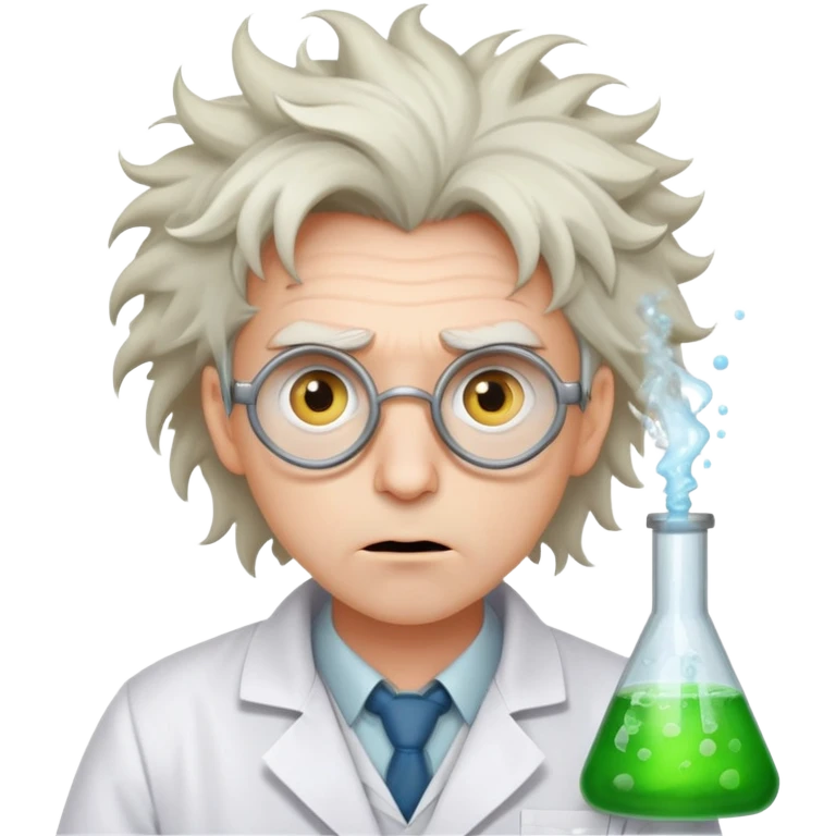 Mad scientist  emoji