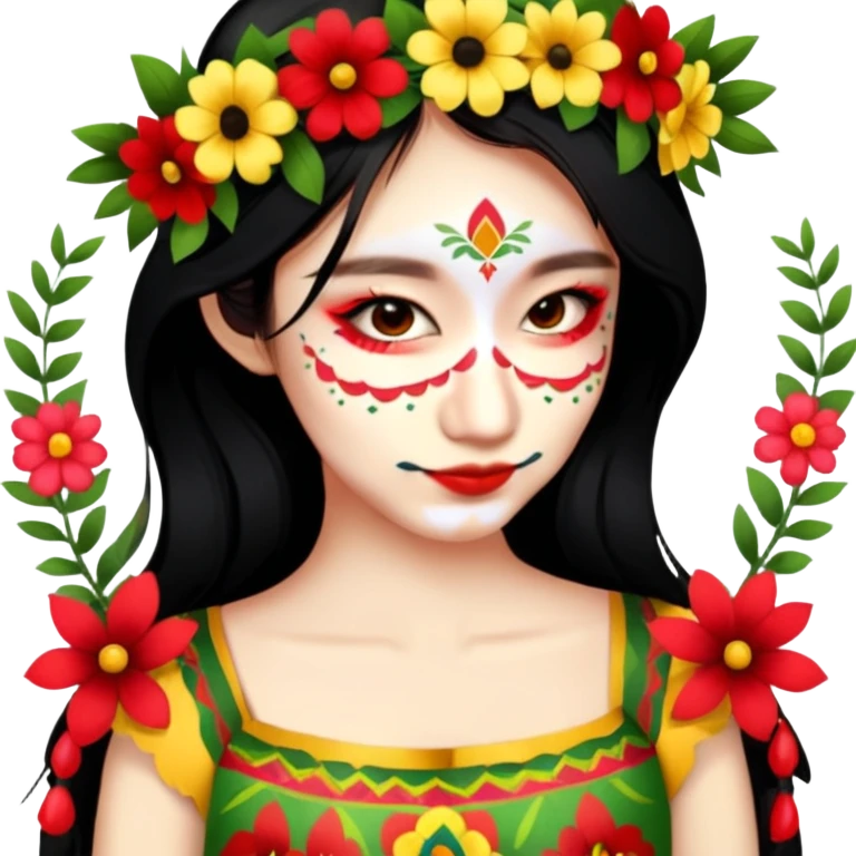 Flower-Crowned Dancer emoji