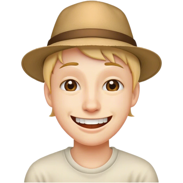 Cringe and Smile emoji