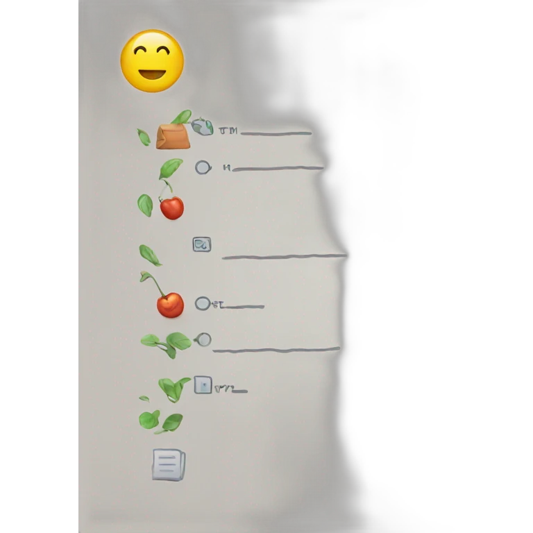 checklist emoji