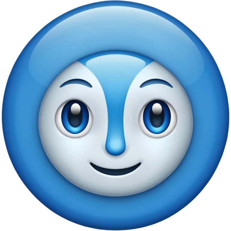 Blue tick emoji