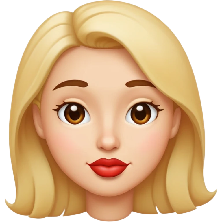 kissy face with smirk emoji