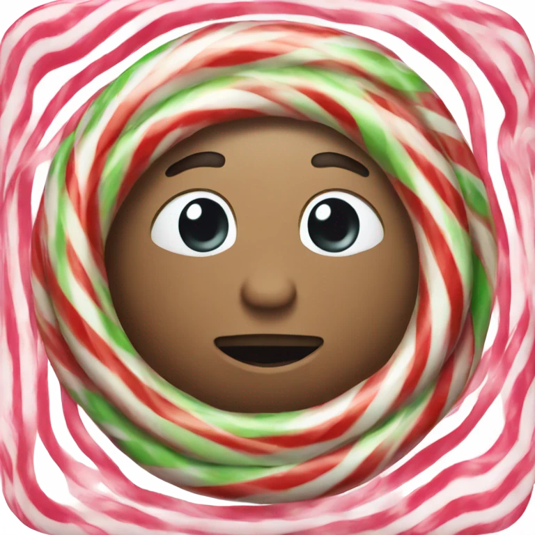 peppermint candy one  emoji