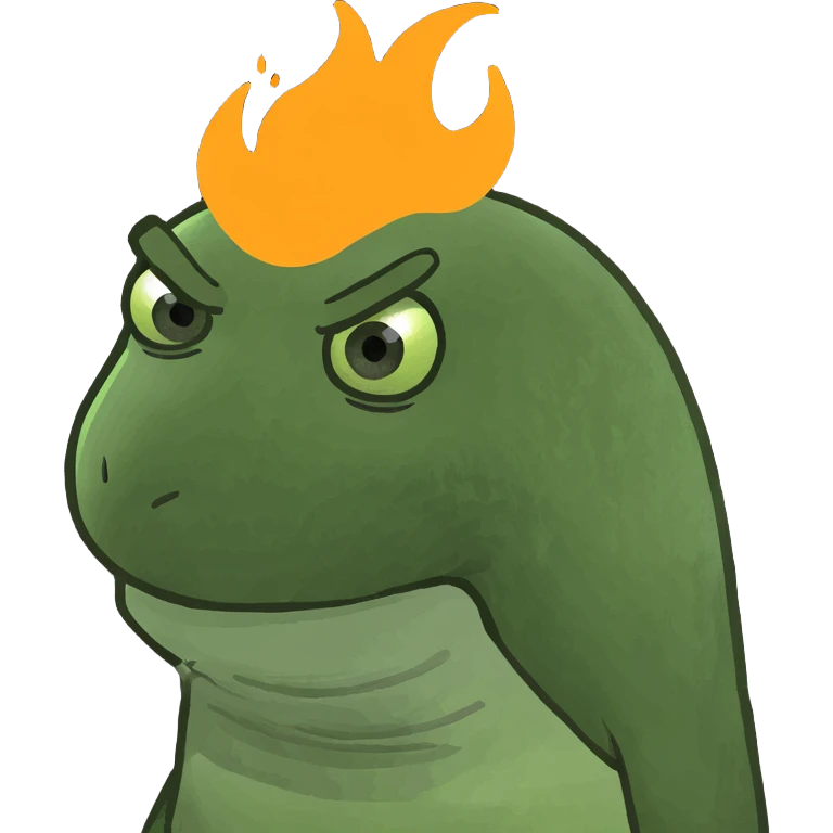 Green fire 🔥  emoji