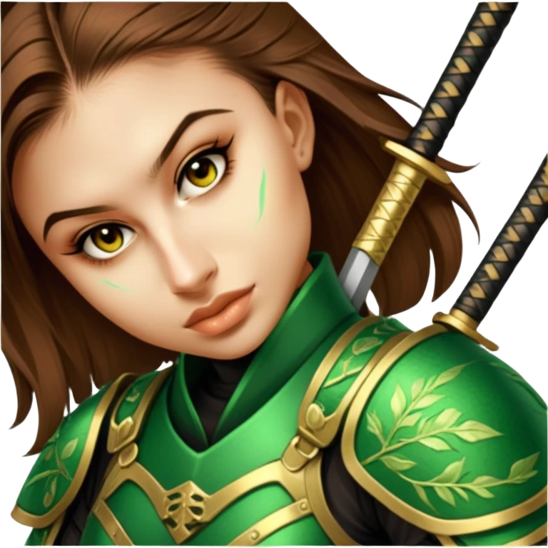 Emerald Samurai emoji