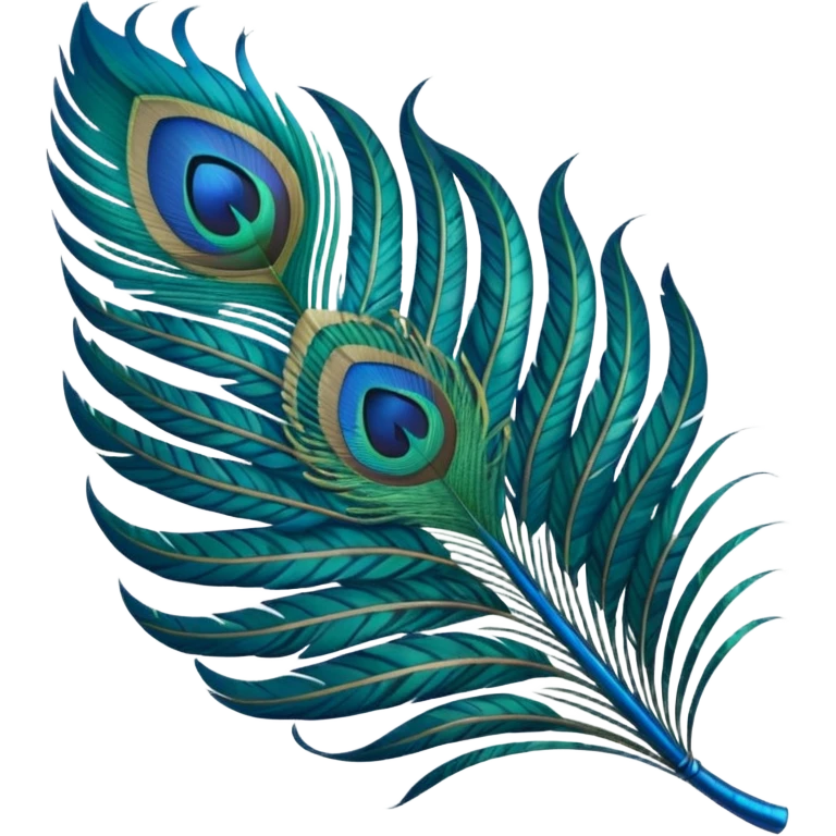 Peacock leaf emoji