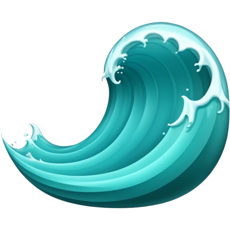 Wave Curve emoji