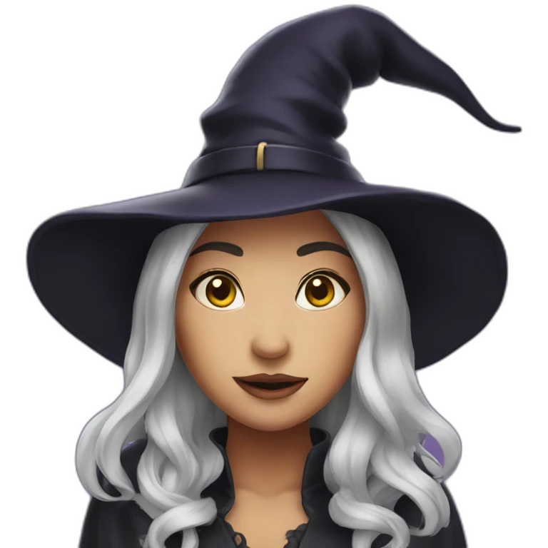pretty witch emoji