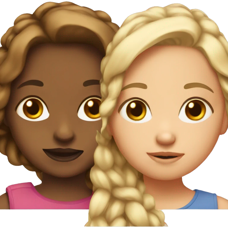My two daughters  emoji