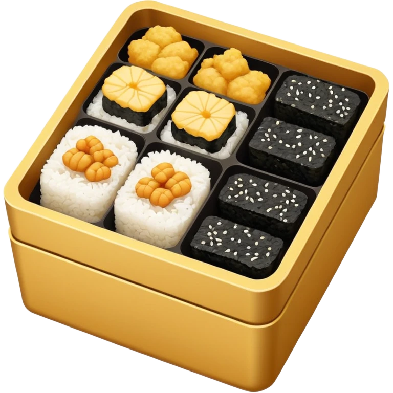 Bento box emoji
